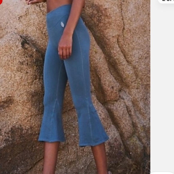 FP Movement by Free People Pants - NWOT Free People FP movement flare crop leggings